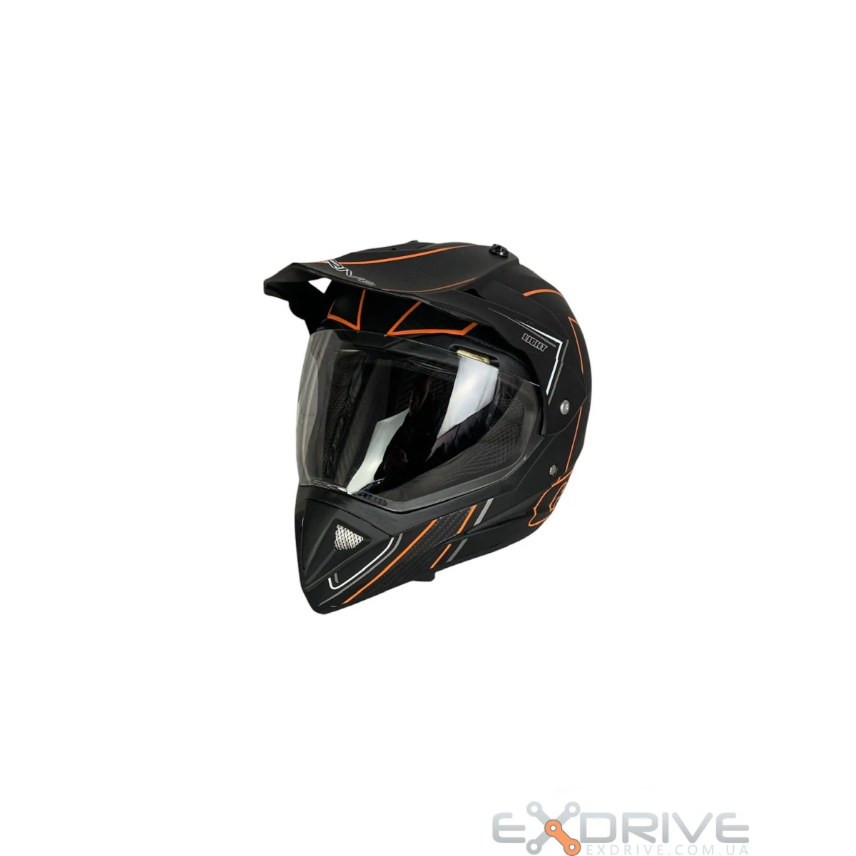 Шолом EX-803 Orange фото 1