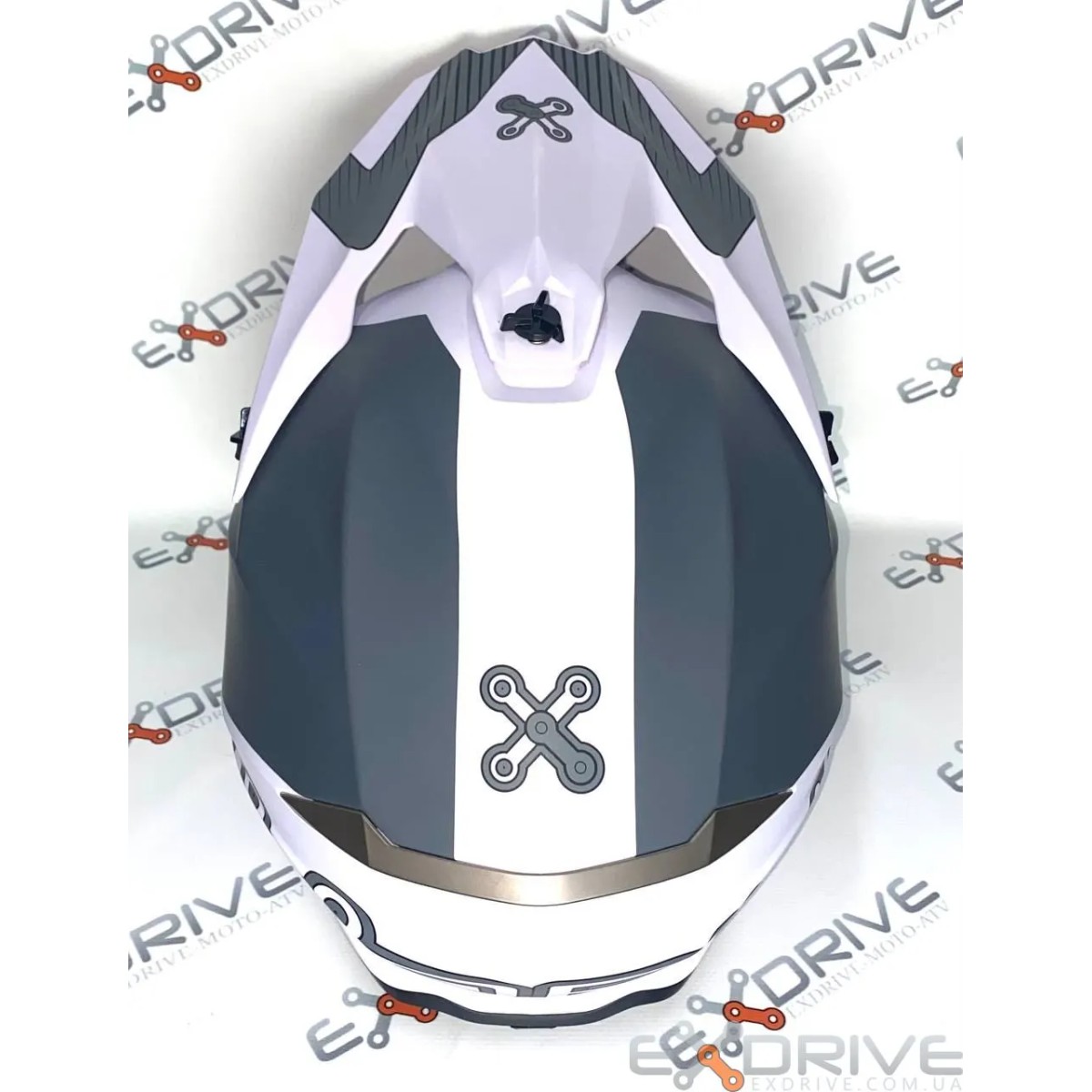 Шоломи EX-806 AMOQ White фото 3