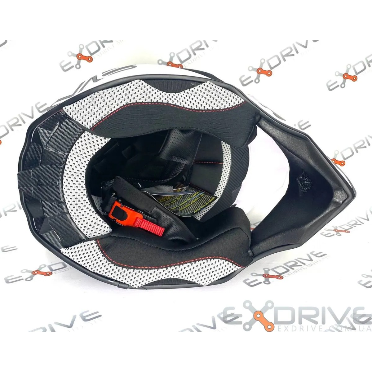 Шоломи EX-806 AMOQ White фото 4