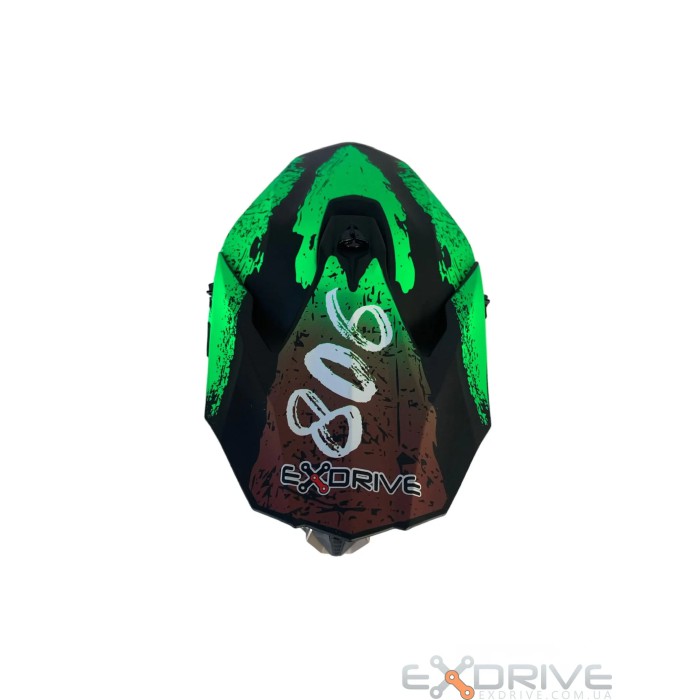Шолом EX-806 CRAZY Green