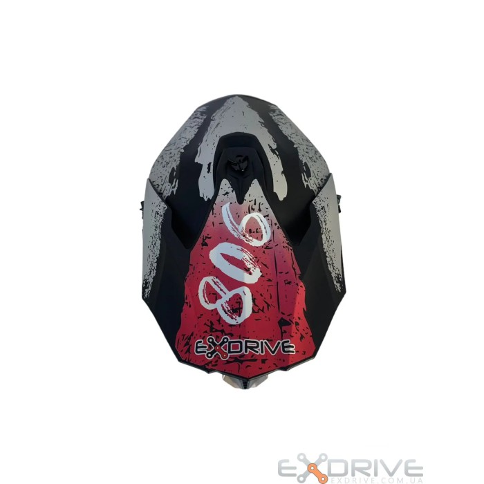 Шолом EX-806 CRAZY Red