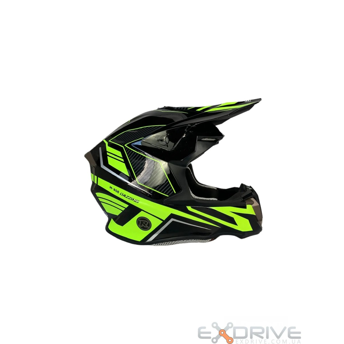 Шолом EX-806 Dazing Green фото 2