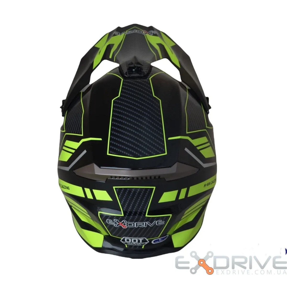 Шолом EX-806 Dazing Green фото 1