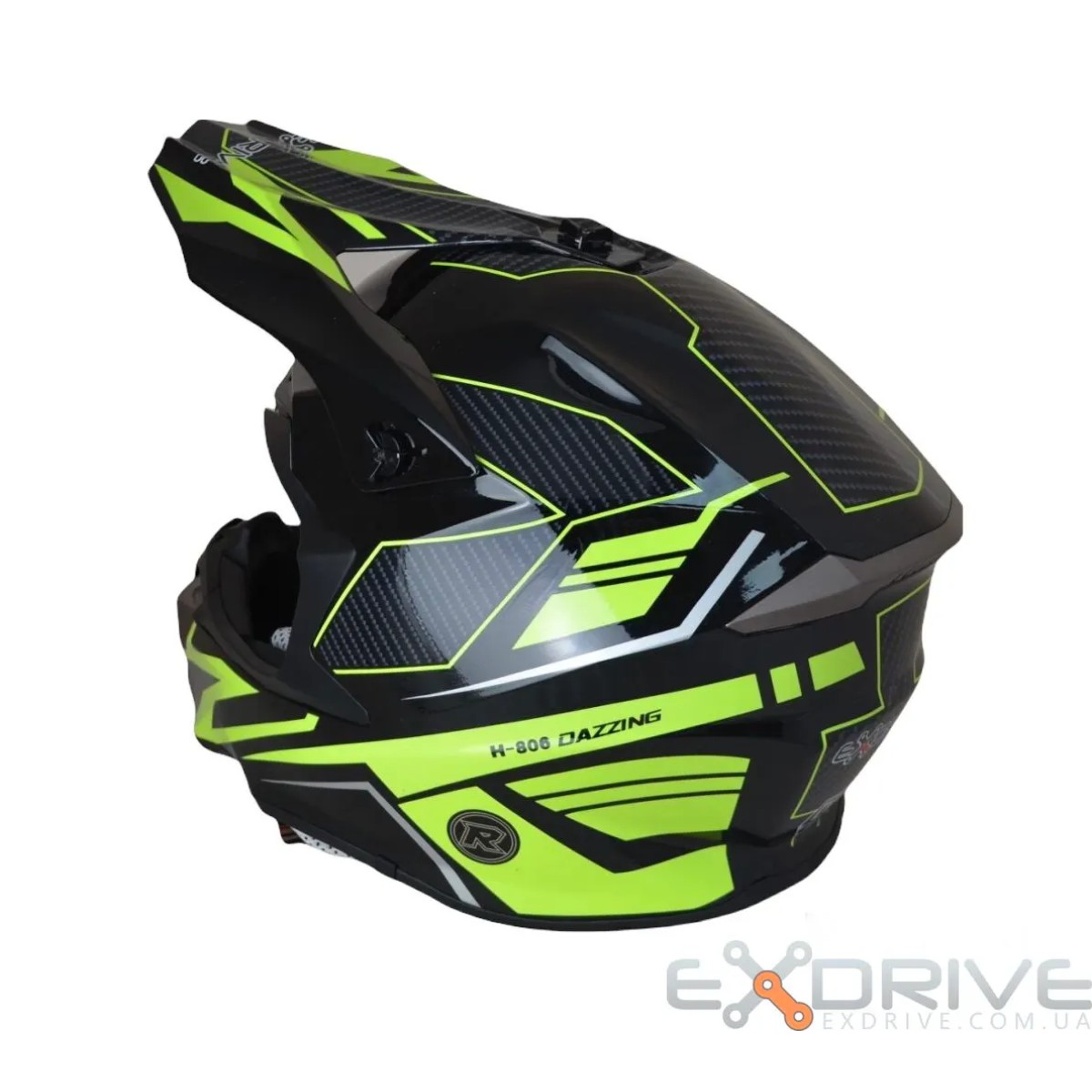 Шолом EX-806 Dazing Green фото 3