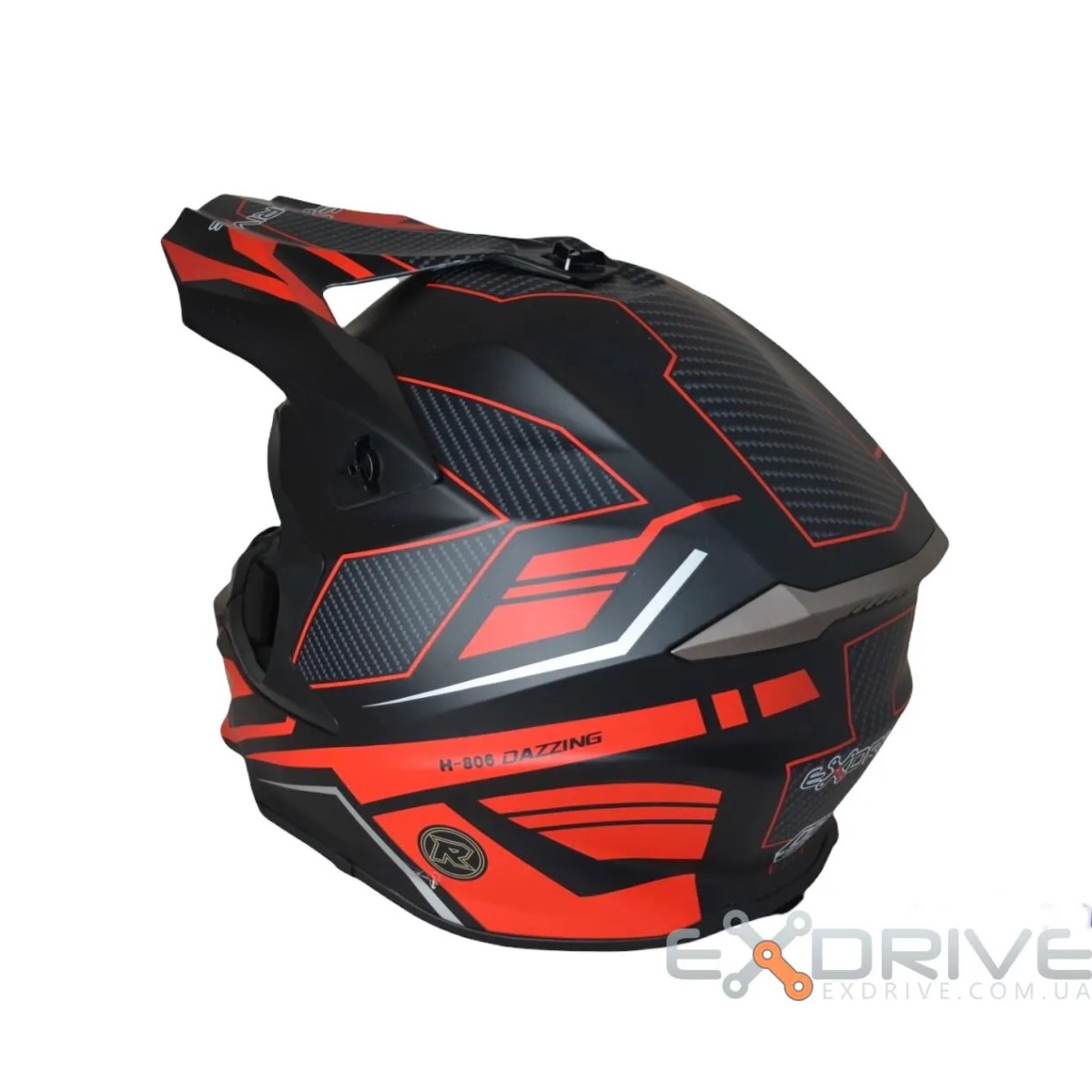 Шолом EX-806 Dazing Red фото 5