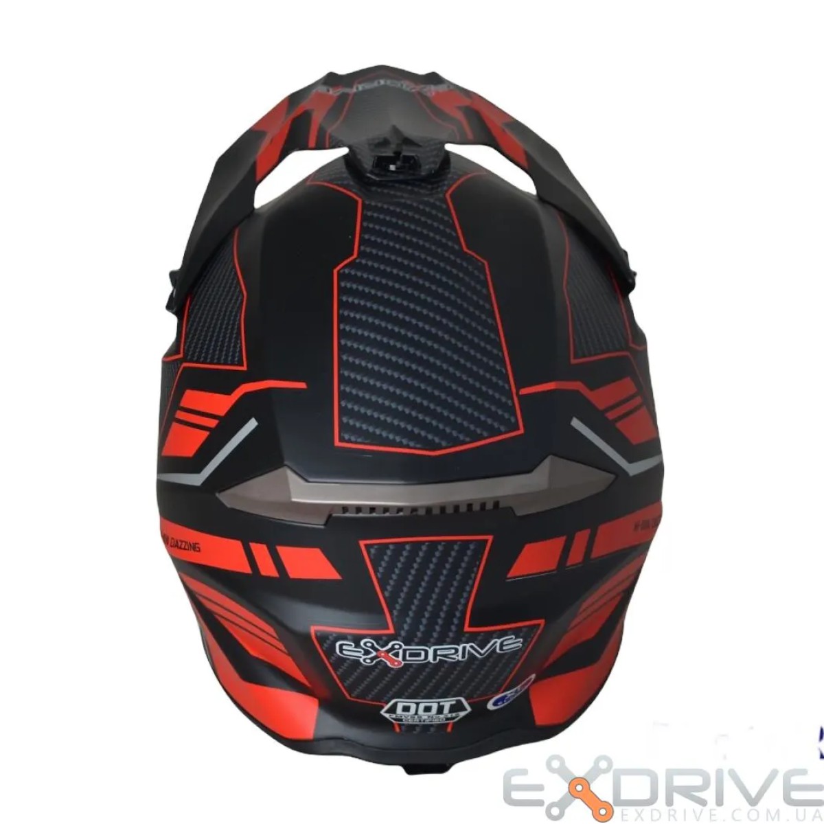 Шолом EX-806 Dazing Red фото 6