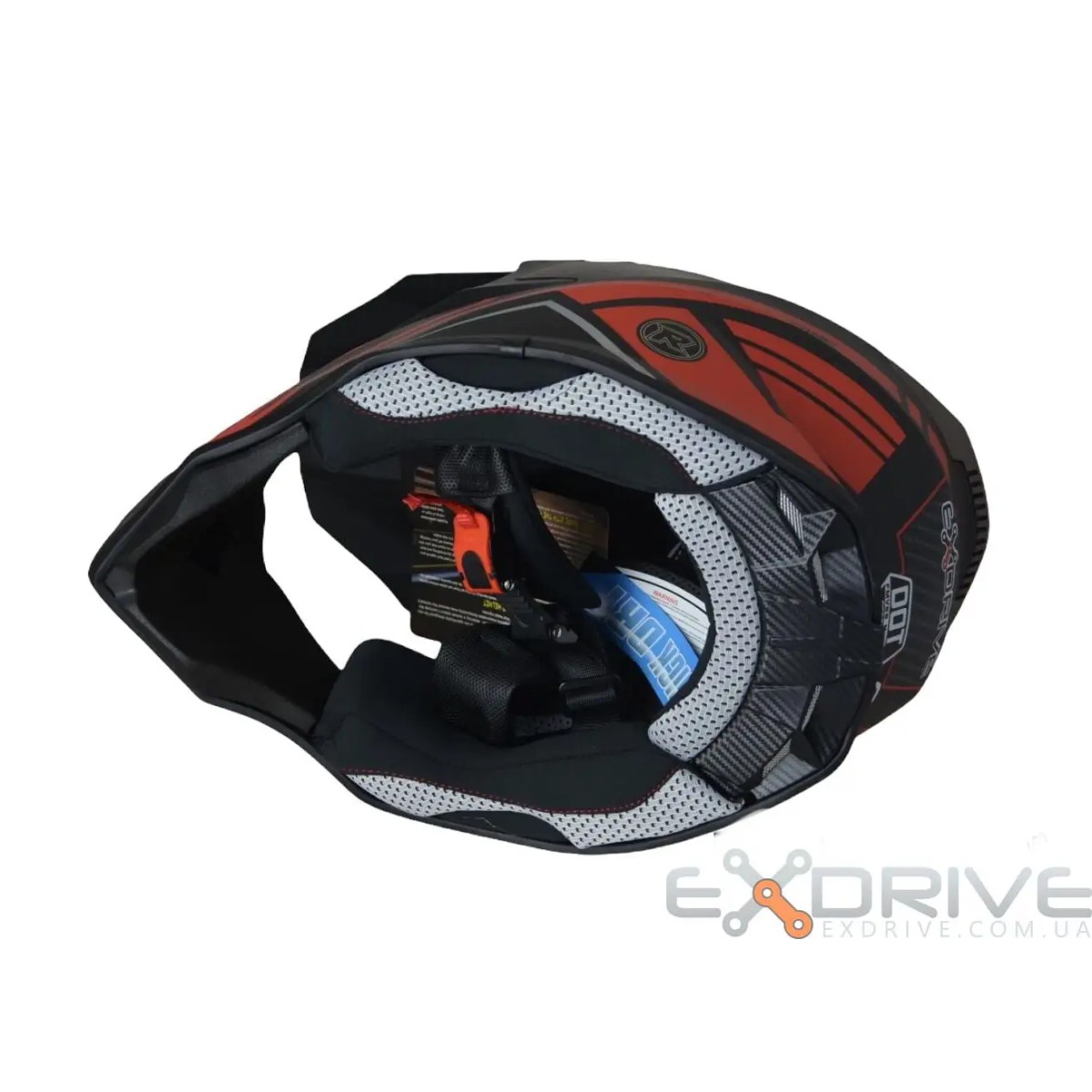 Шолом EX-806 Dazing Red фото 7