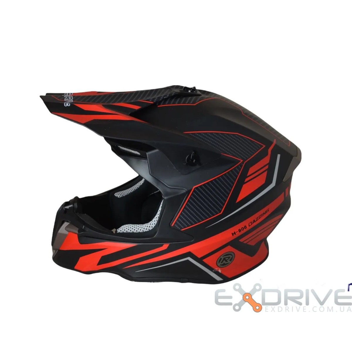 Шолом EX-806 Dazing Red фото 8