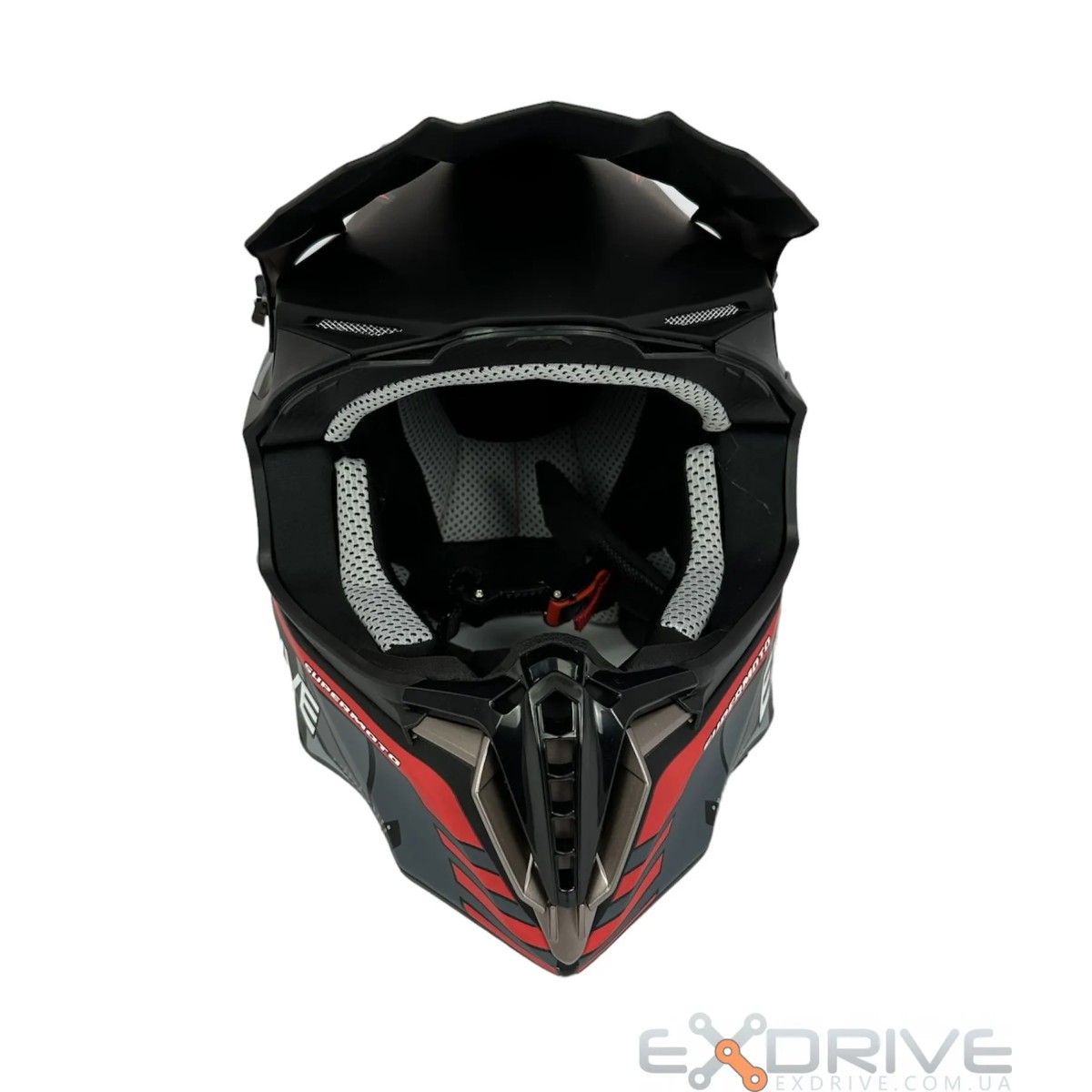 Шолом EX-806 MX Red black фото 1