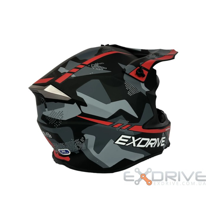 Шолом EX-806 MX Red black