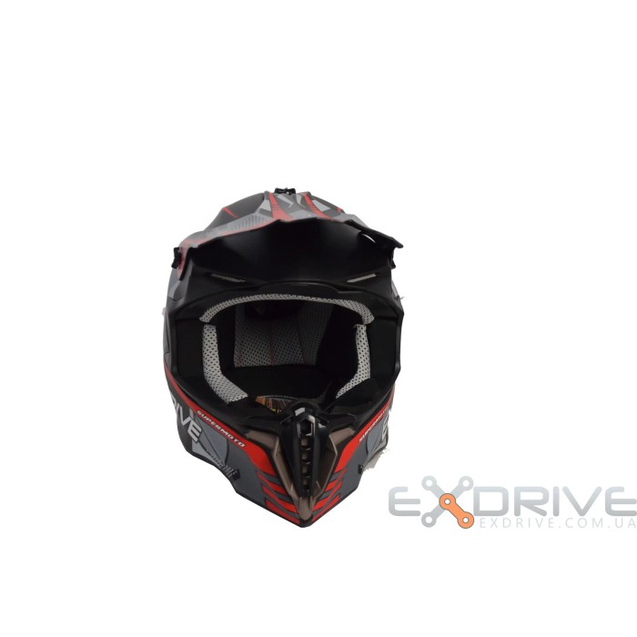 Шолом EX-806 MX Red black