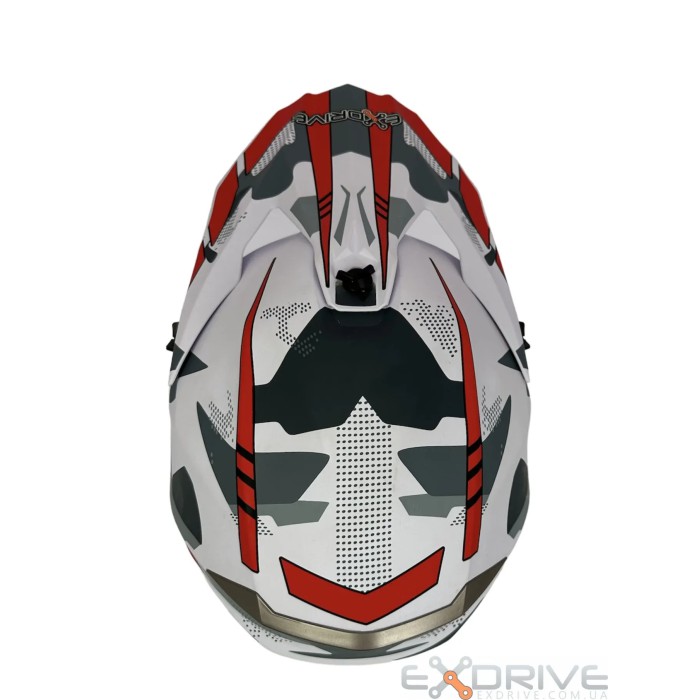 Шолом EX-806 MX White Red